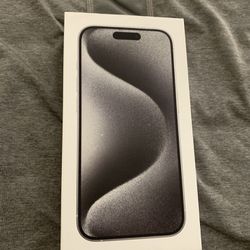 Apple iPhone 15 Pro White Unlocked Brand New I Can Come To You Now 
