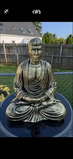Star Trek Spock Buddha Statue