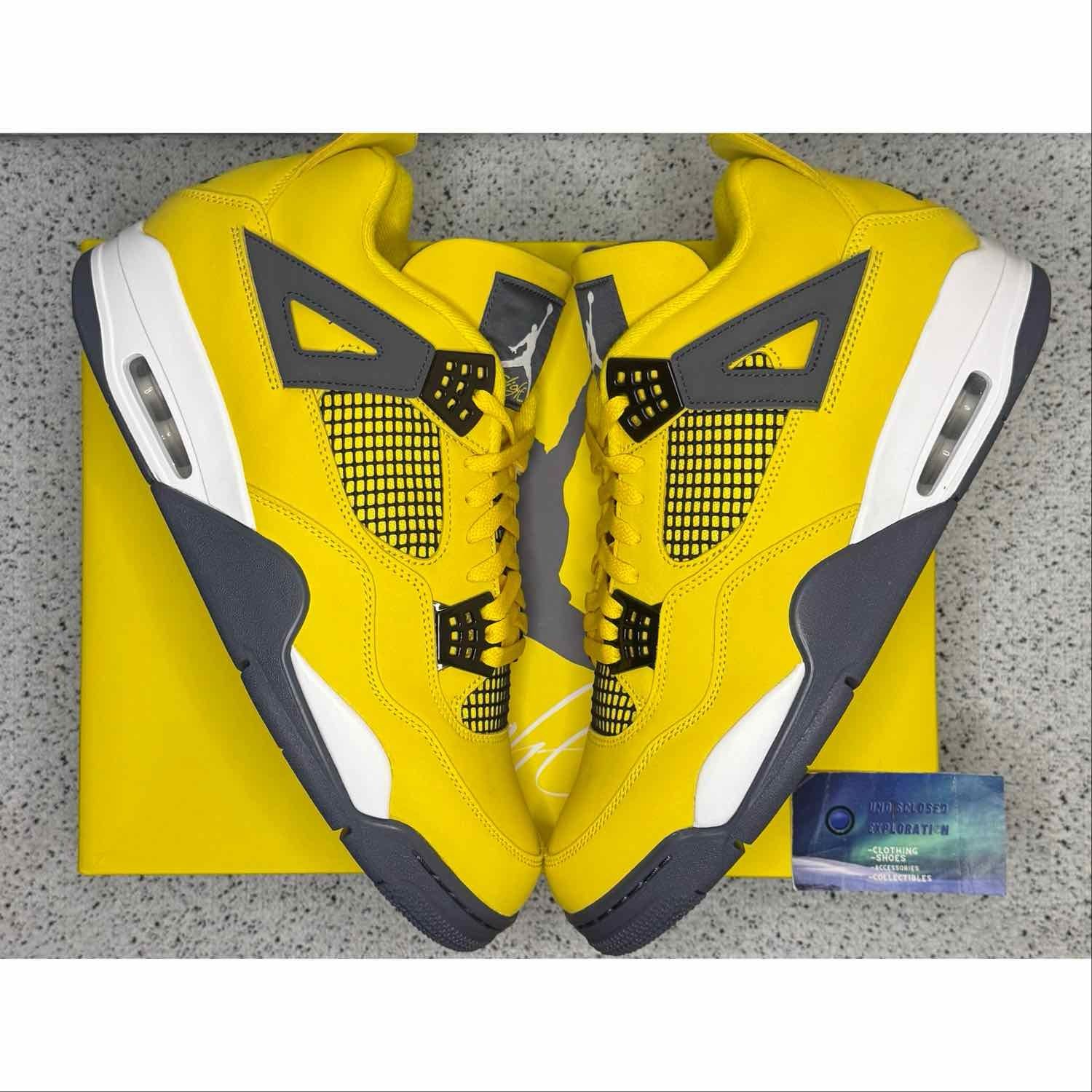 Jordan 4 Lightning 13 Men