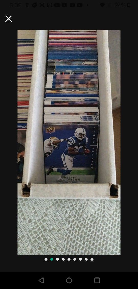 Box Full Of Game Cards