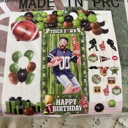 Football Birthday Decorations 