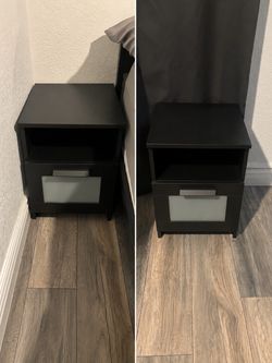 Black Nightstands – $40 each / $70 for both!
