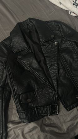 Joe’s Black Leather Jacket