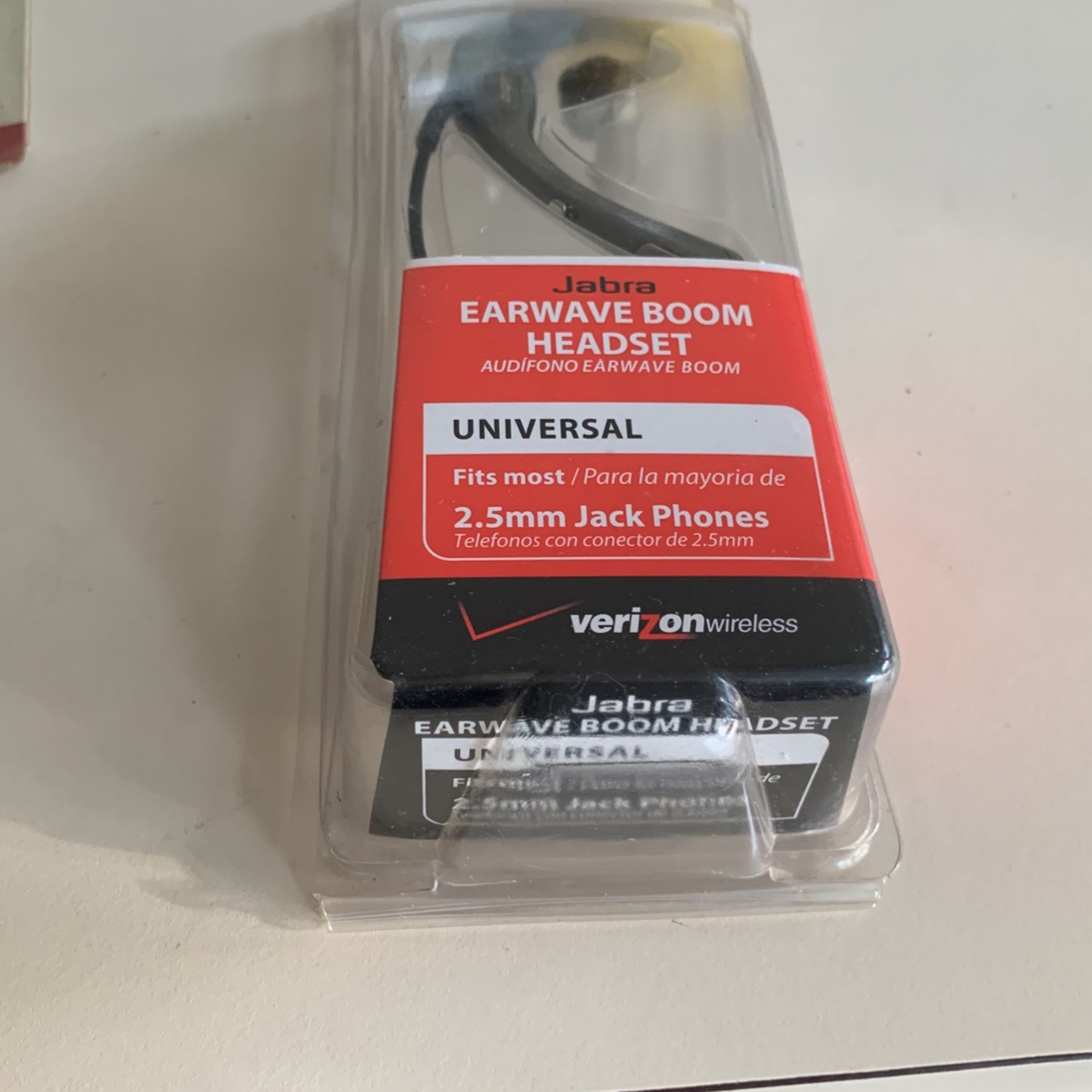 Jabra Earwave Boomset Fits Most 2.5 mm Phones