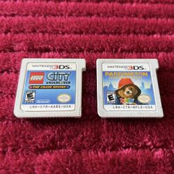 2 Kids Nintendo 3DS games- two for the price of one.  $15 for the pair