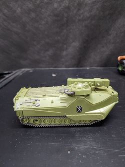 Vintage 1997 Galoob Micro Machines Military Micro Verse AAV7A1 Amphibious Tank Playset