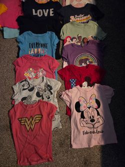 Girls clothes size 4T and few 3T