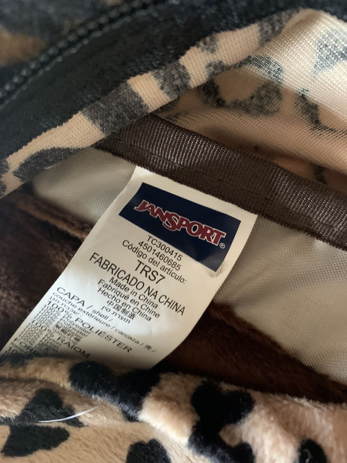 Jansport Small Backpack Leopard Print for Sale in Glendale, CA - OfferUp