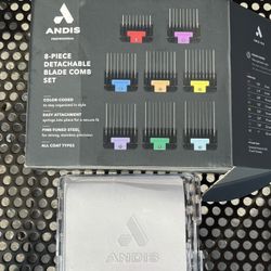 Andis 8-piece Detachable Blade/comb  Set