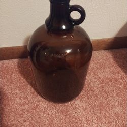 Brown Glass Bottle 