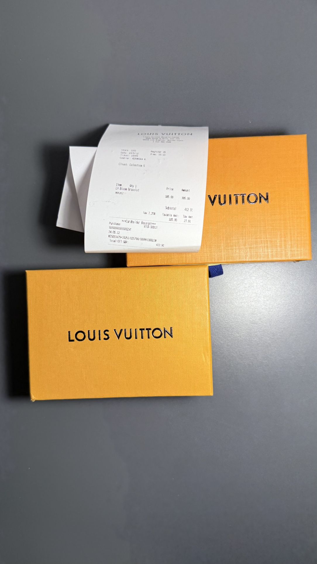 LV Chocolate Bar Keychain – With Gift Box