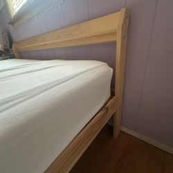 Dresser + Full Bedframe + Mattress- $130