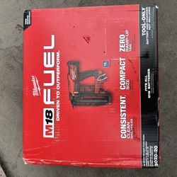M18 FUEL 18-Volt Lithium-Ion Brushless Cordless Gen ll 16-Gauge Straight Finish Nailer (Tool Only)