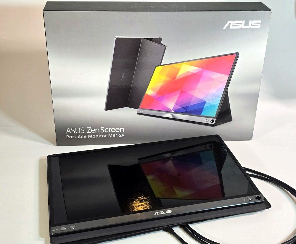 ASUS ZenScreen 15.6” Portable USB Monitor MB16AC - Full HD 1920 x 1080