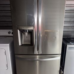 Kenmore Stainless Steel Refrigerator And Freezer