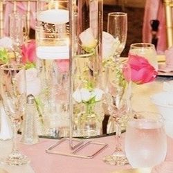 15 Pack Glass Cylinder Vases  Or 11 Bud Vases