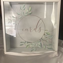 Card Holder For Weddings, Bat Mitzvahs, Quinceneras  