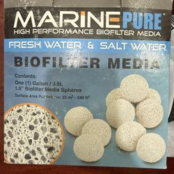 Marine Pure Bio Balls 1 gallon $30