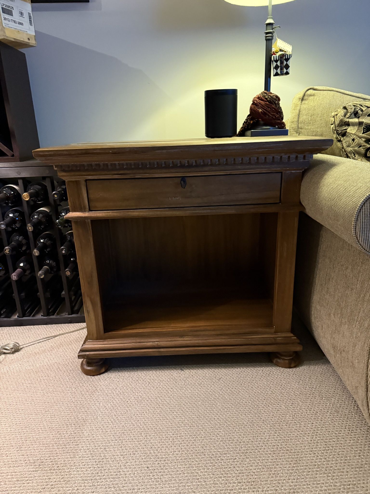 Wood Side Tables (2)- Restoration Hardware