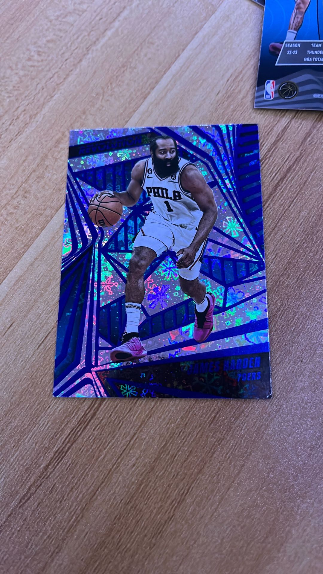 JAMES HARDEN PANINI BASKETBALL CARD