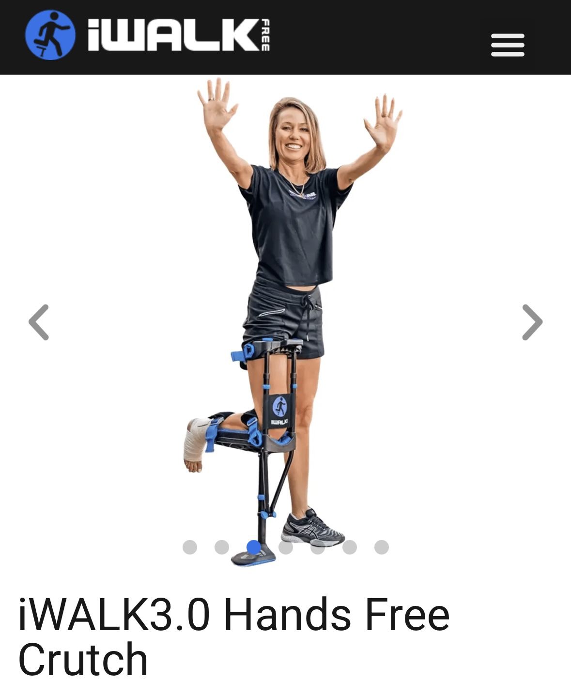 I Walk Handless Crutch 