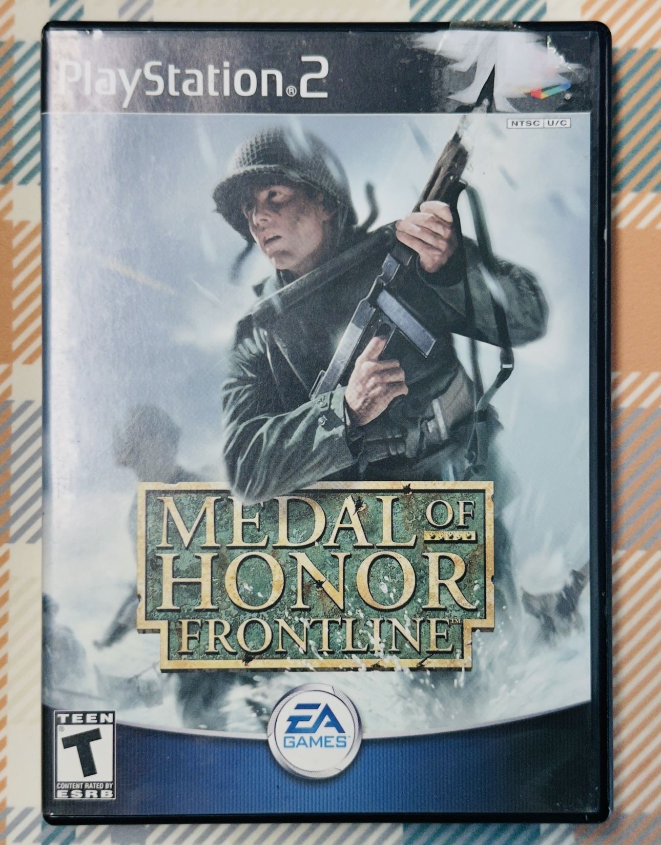 Medal of Honor: Frontline PS2 (Sony PlayStation 2, 2002) With Case/Manual Tested