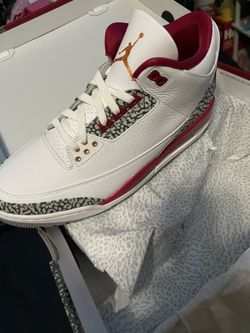 Jordan 3 Cardinal Red