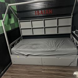 Twin bed frame