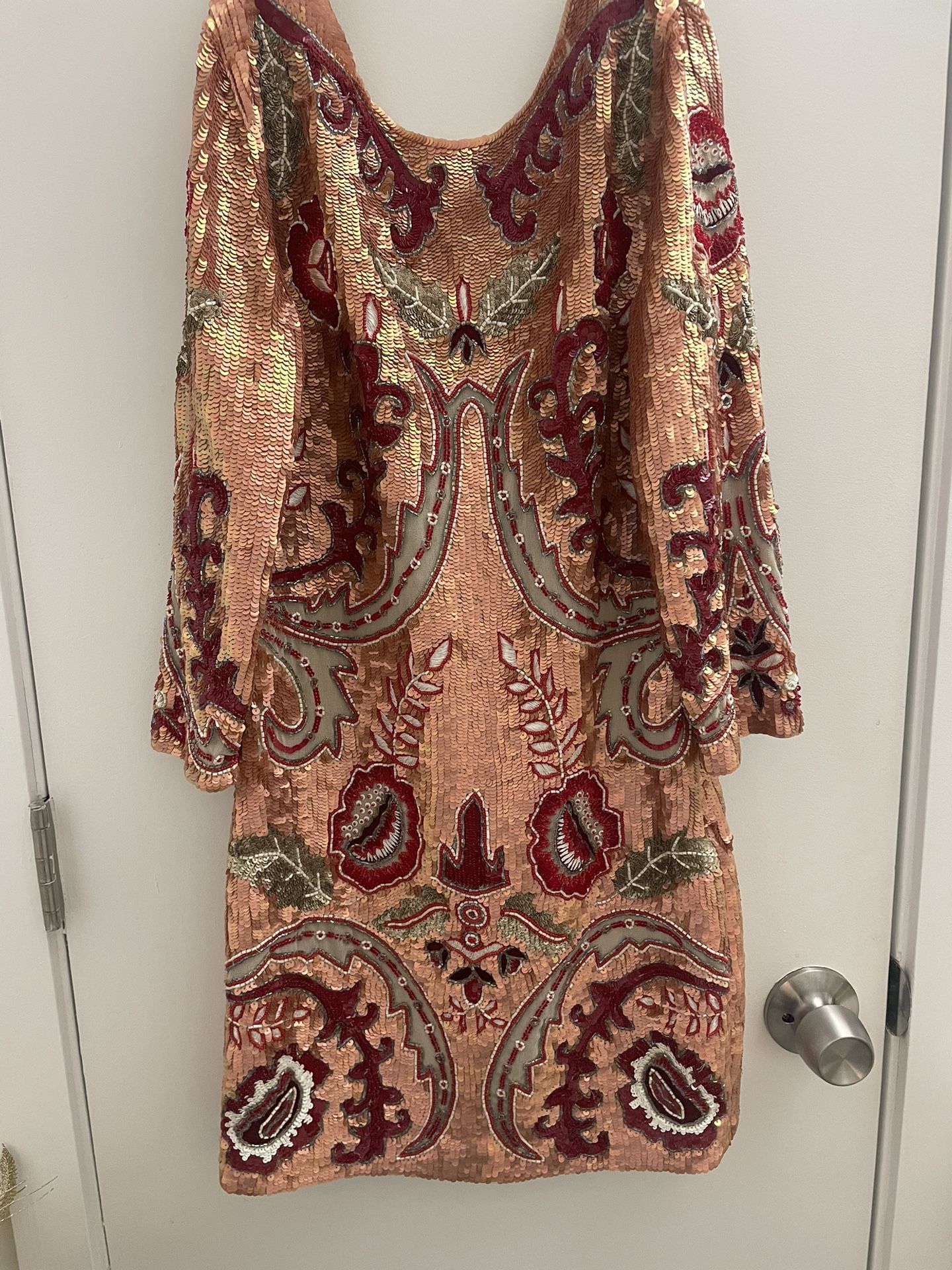 Needle Thread Embellished Dress