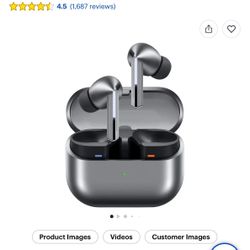 Samsung - Galaxy Buds3 Pro Wireless Earbud Headphones - Silver