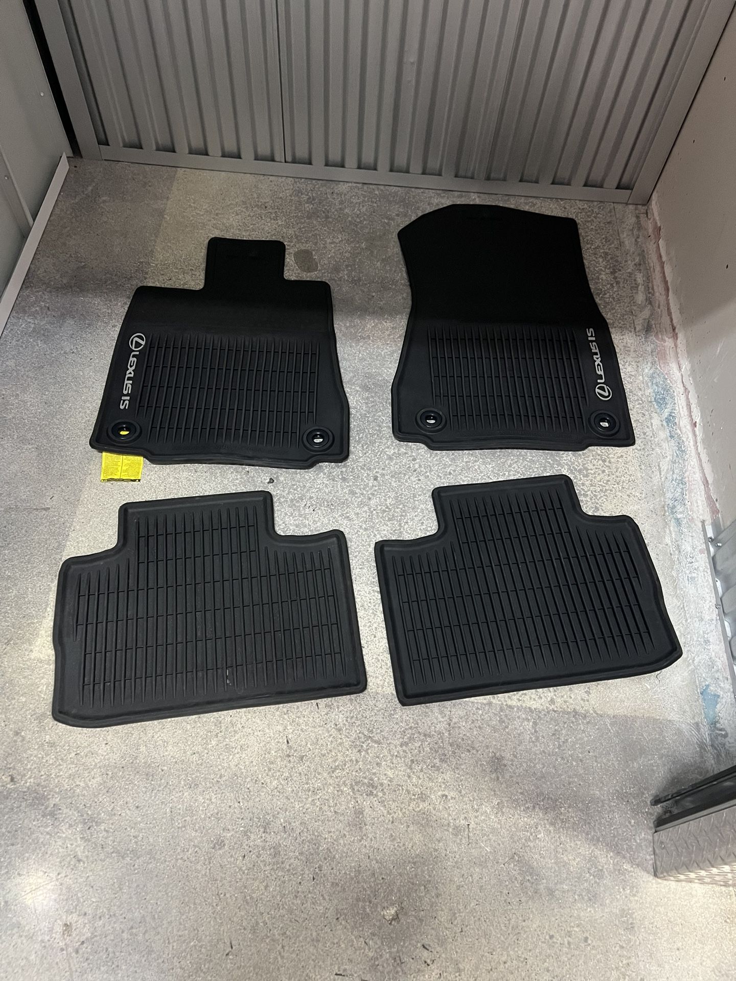 Lexus is200,250,300,350,500 models rubber mats $80