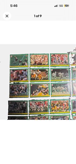 Fleer NFL Team Stats & Super Bowl Football 88-Card Lot 1984 Vintage
