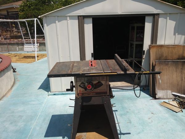 Craftsman Table Saw On Wheels Tools Machinery In Pomona Ca Craftsman Table Saw On Wheels Tools Machinery In Pomona Ca Offerup