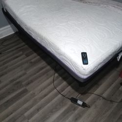 Queen Size Electric Powered Bed With Remote 