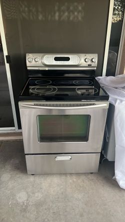 KitchenAid convection glass top electric stove oven