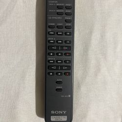 Sony RM-J910 remote control for a cassette deck