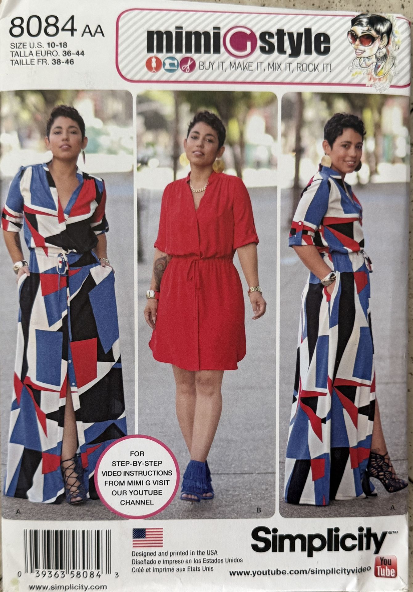 NEW & UNCUT Plus Size Sewing Pattern Lot (14–28W) | McCall’s, Simplicity, Mimi G, New Look