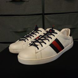 Gucci Ace Leather Sneakers