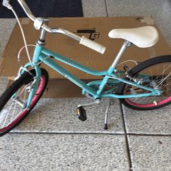 Guardian ethos kids bike - 20” bicycle - teal / pink