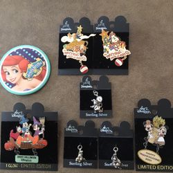 Disney Pins And Charms