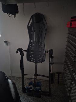 Teeter inversion table.