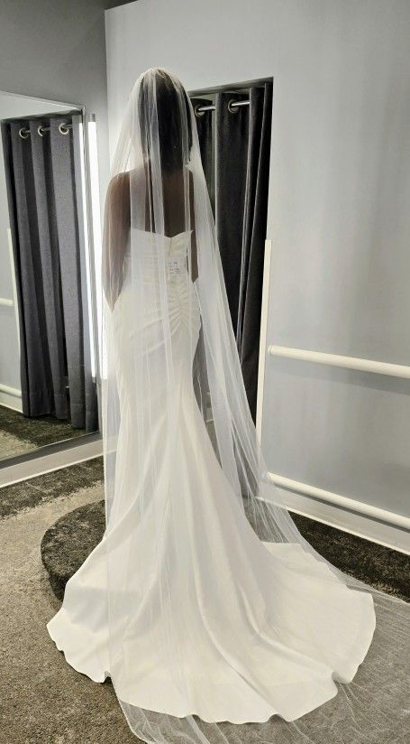 Beaded Wedding Veil