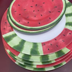 Watermelon Plates And More