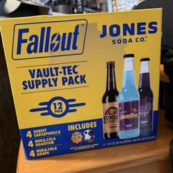 Jones Soda Fallout Vault Tec Pack 