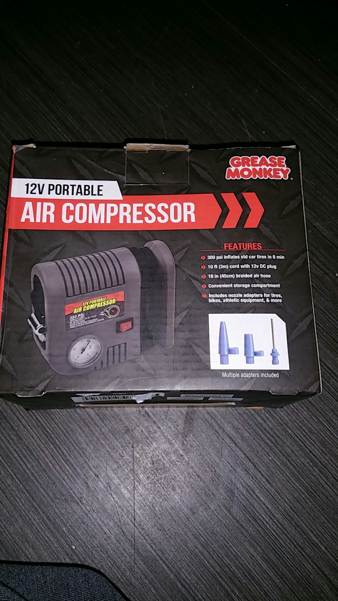 Portable air compressor
