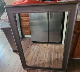 Large wall mirror