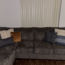 Gray sofa