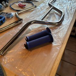 Race Inc. Retro Cruiser Handlebars Chromoly New!