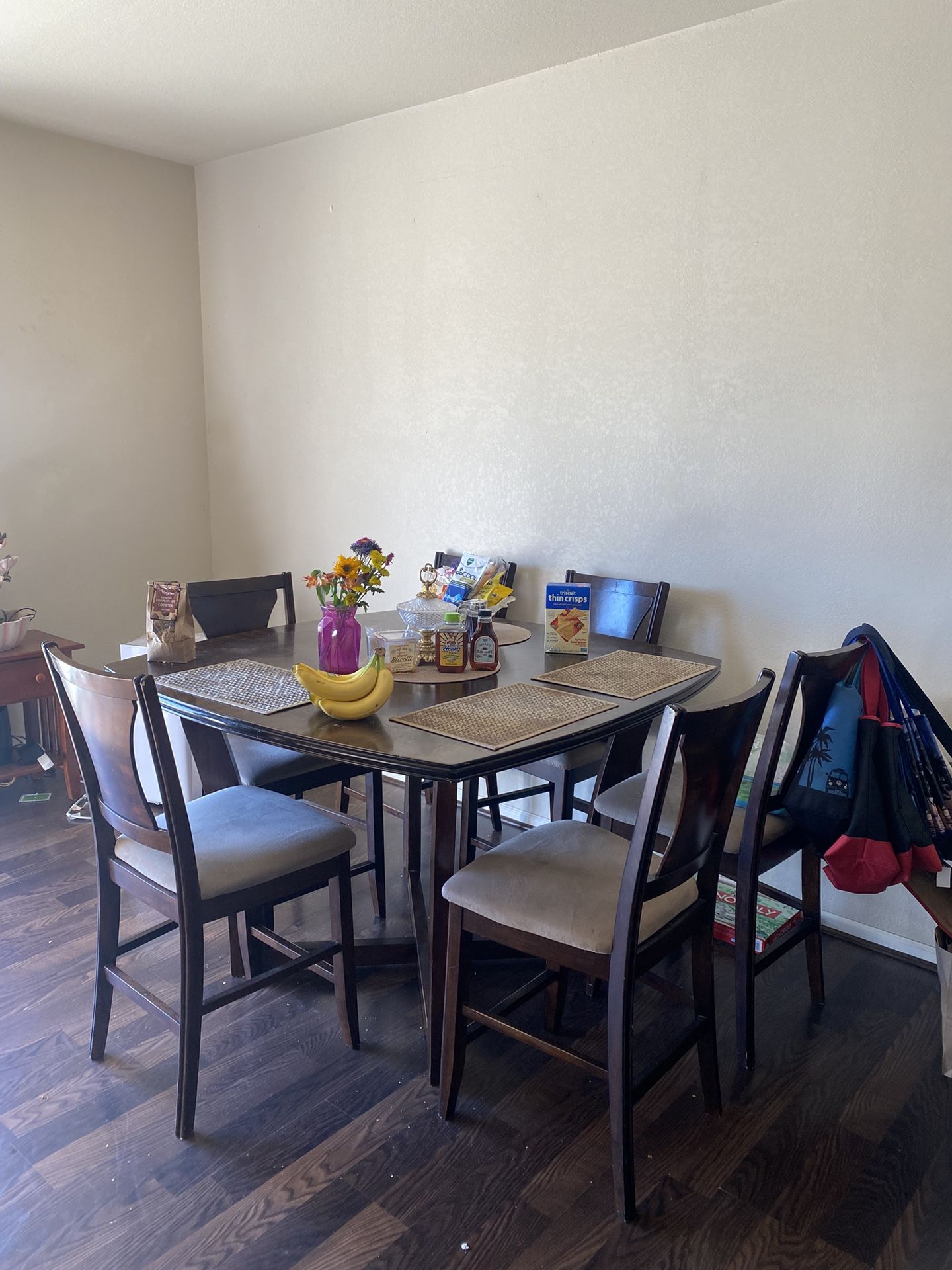 Six Seat Large Dining Table For Sale For $150