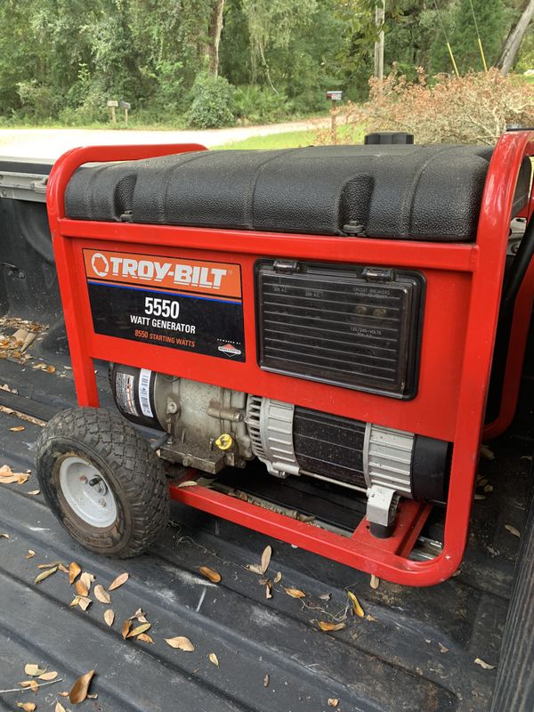 Troy bilt 5550 watt generator for Sale in Spring Hill, FL OfferUp